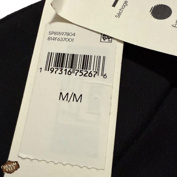 Calvin Klein Sport Performance High-Waist Leggings Black w/Pockets & Logo NEW!! - Picture 11 of 12